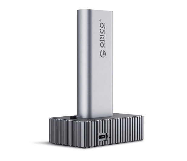 Orico Stacja dokująca dysk M.2 NVMe/SATA - szara - 1343393 - zdjęcie